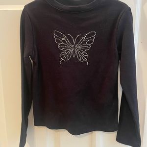 Zara girls ribbed top